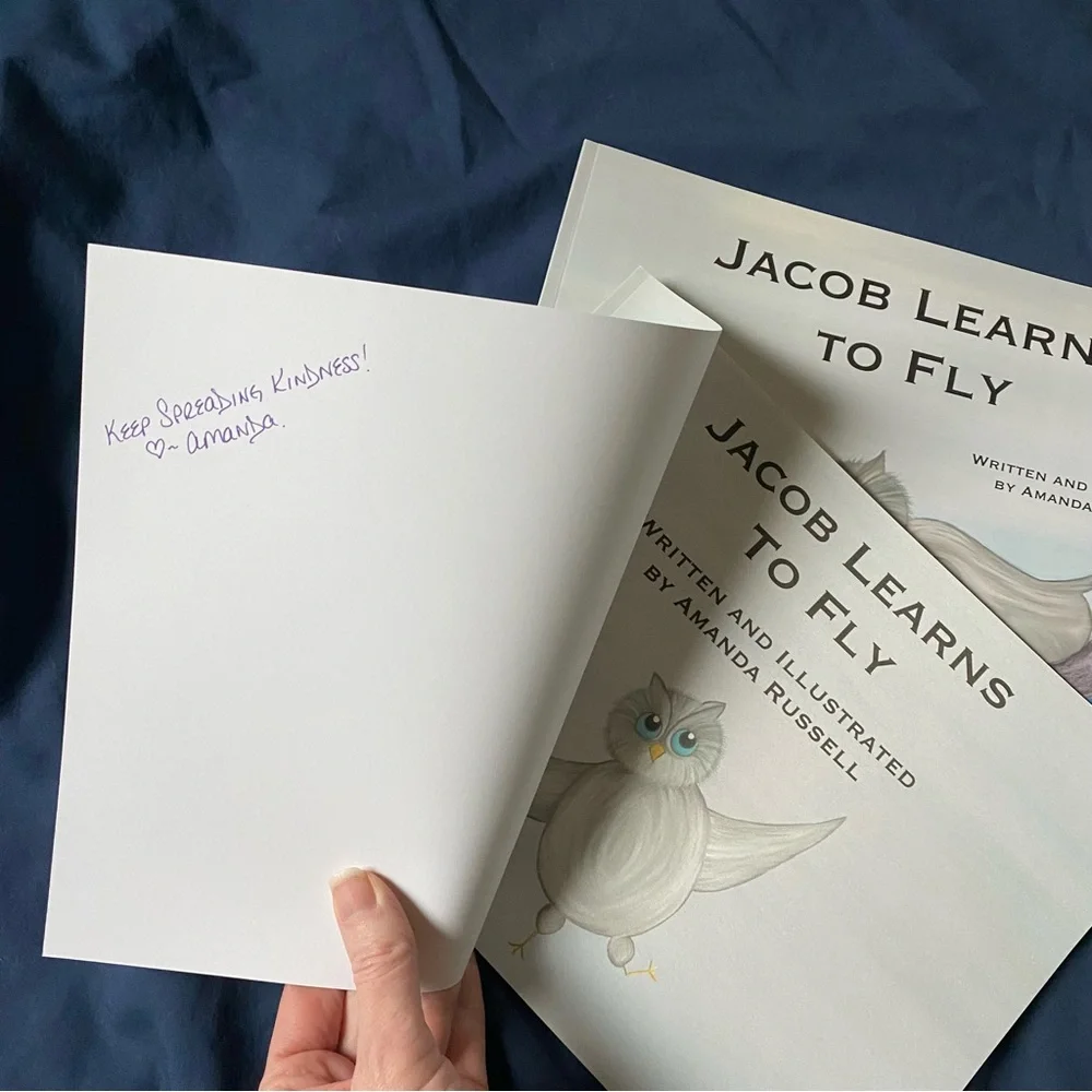 Jacob Learns to Fly PLUS Craft Project Written and Illustrated by Amanda Russell